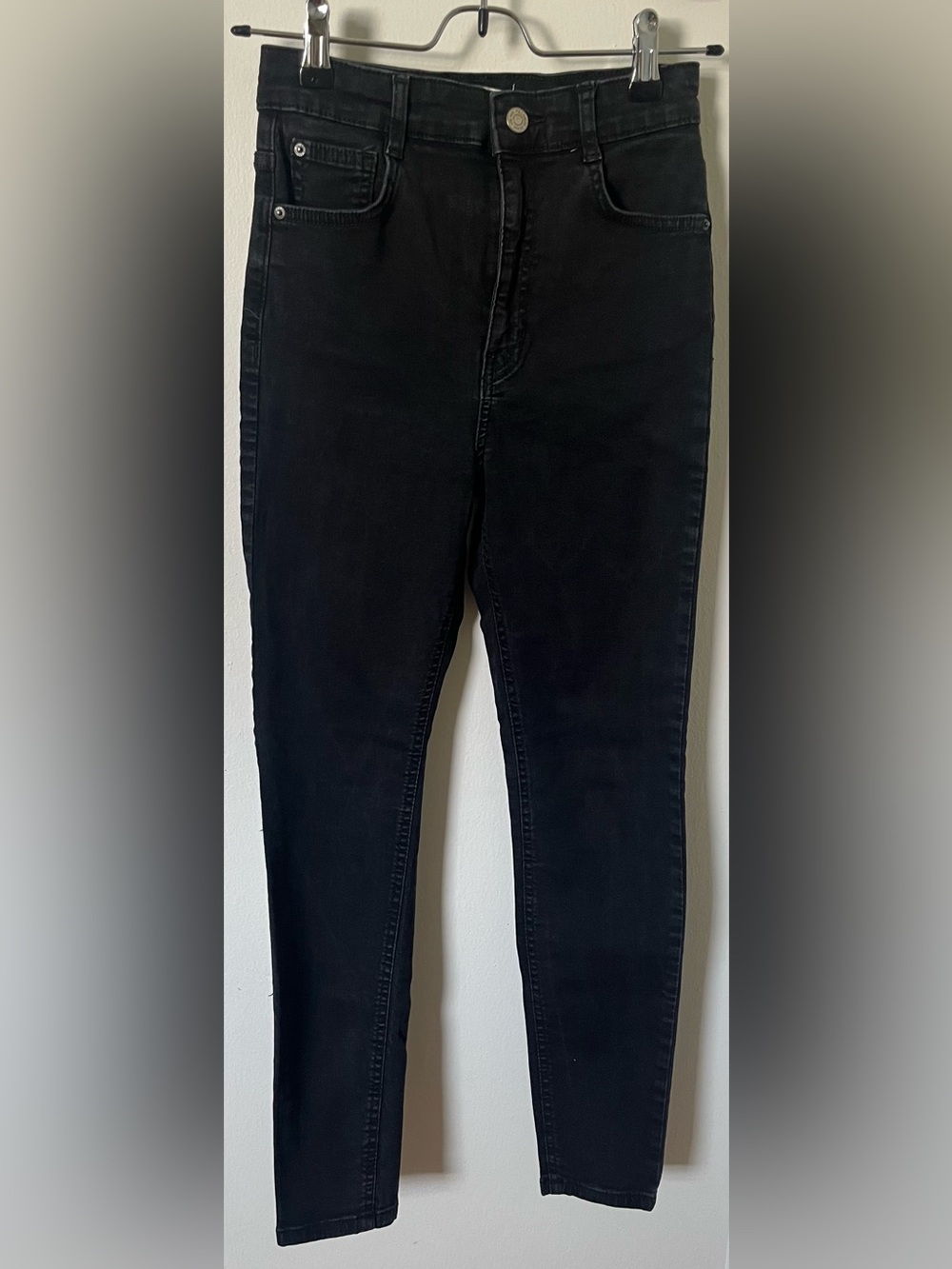 Pull&Bear Black Skinny Jeans for Women